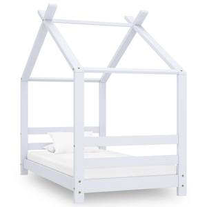 Cadre de lit pour enfants Blanc - 78 x 132 x 146 cm