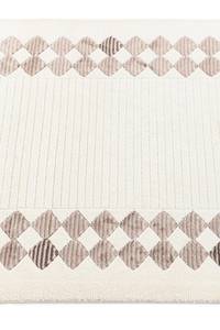 Tapis de passage Darya CCCXCVIII Beige - Textile - 79 x 1 x 302 cm