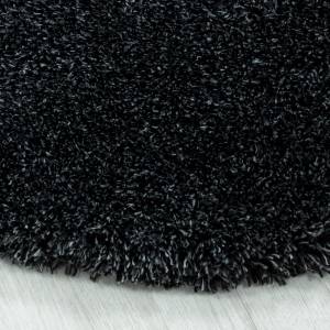 Tapis shaggy UNI B 160x230 noir Noir - 160 x 230 cm