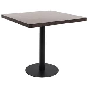 Bistrotisch 286434 Braun - Holzwerkstoff - Metall - 80 x 75 x 80 cm