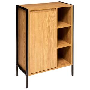 Badschrank mit 5 Ablagen, 50 x 80,5 cm Braun - Bambus - 29 x 81 x 50 cm