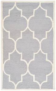 Teppich Everly Beige - Grau - 90 x 150 cm