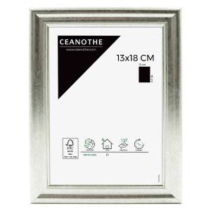 Cadre photo CIRCEE ARGENT 13 x 18 x 2 cm