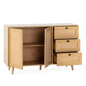 Sideboard Bella Braun - Holzwerkstoff - 120 x 76 x 38 cm