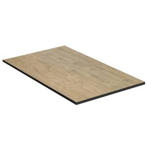 Schreibtischplatte Duo Colour Schwarz - Holzwerkstoff - 120 x 2 x 80 cm