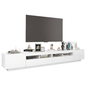 Meuble tv 3008226 Blanc brillant