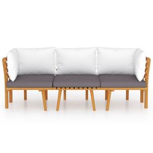 Garten Lounge Set Braun - Massivholz - Holzart/Dekor - 65 x 65 x 65 cm