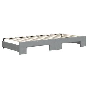 Lit de jour avec Lit gigogne 3030076-6 Gris lumineux