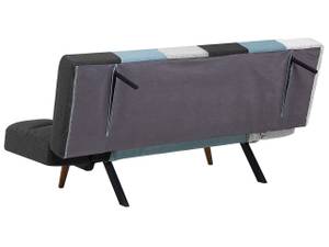 3-Sitzer Sofa INGARO Blau - Multicolor - Eiche Hell