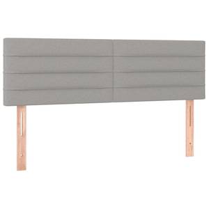 Boxspringbett 3017265-15 Grau - Holzwerkstoff - Massivholz - 144 x 88 x 203 cm