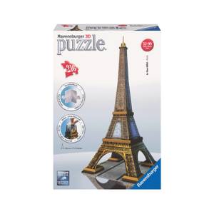 3DPuzzle Eiffelturm 216 Teile Kunststoff - 20 x 7 x 28 cm