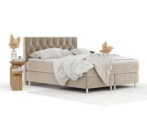 Boxspringbett Excelsior Beige - Breite: 140 cm