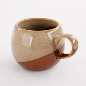 Becher Pagus (2er-Set) Braun - Keramik - 10 x 9 x 10 cm
