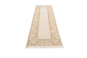 Tapis de passage Darya CCCXXV Beige - Textile - 86 x 1 x 305 cm