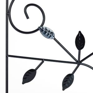 Treillis de jardin en fer Noir