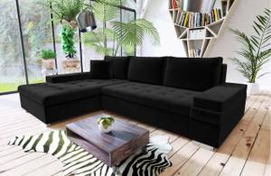 Ecksofa Bangkok Mini Schwarz