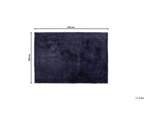 Teppich EVREN Blau - Dunkelblau - 160 x 160 x 230 cm