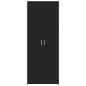 Highboard DE7566 Schwarz - Holzwerkstoff - 43 x 185 x 70 cm