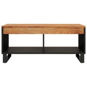 Couchtisch D891 Eiche Schwarzbraun Dekor - 90 x 40 cm