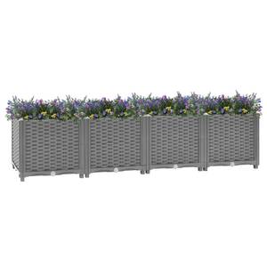 Lit surélevé de jardin 3006706-1 Gris lumineux - 160 x 38 cm