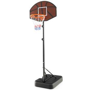 Basketballständer EB59093DE Schwarz - Metall - 47 x 240 x 67 cm