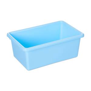 Etagère enfants 9 boîtes et motif Gris - Bleu clair - Blanc