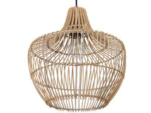 Lampe suspension MAZOWE Beige - Bleu - Rotin - 20 x 37 x 20 cm