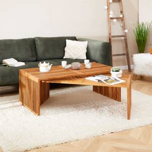 Couchtisch HAVANA Braun - Massivholz - Holzart/Dekor - 116 x 46 x 110 cm