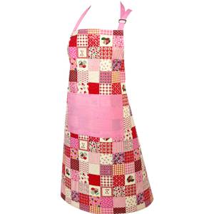 Küchenschürze Patchwork Pink - Textil - 70 x 1 x 80 cm