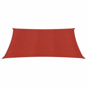 Voile solaire 3006391-6 Rouge - 500 x 500 cm