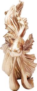 Deko Figur Betta Fish Gold - Kunststoff - 34 x 37 x 14 cm