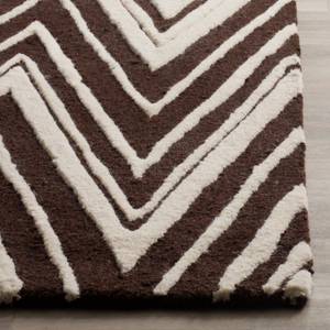 Teppich Luca Braun/Elfenbein - Maße: 121 x 182 cm