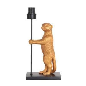 Lampe de tablen Animaux Noir - Métal - 11 x 41 x 20 cm