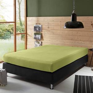 Boxspringbett-Spannbettlaken 111478 Salbei - 180-200 x 200-220 cm