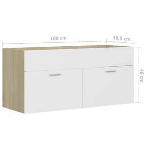 Badezimmerschrank 3037856-2 Eiche Hell