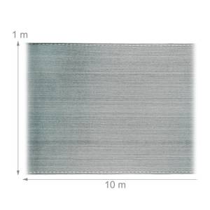 Zaunblende grün 1m Breite: 1000 cm