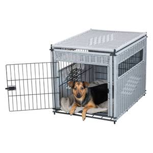 Cage pour animaux de compagnie 444006 Gris - Métal - 58 x 77 x 60 cm