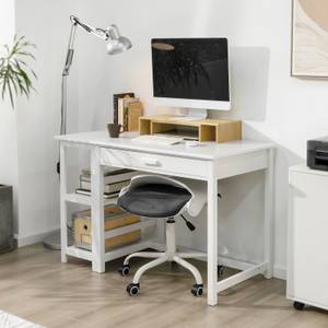 Schreibtisch FWT71-W Weiß - Holzwerkstoff - 120 x 75 x 58 cm