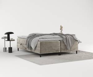 Boxspringbett Malte Beige - Breite: 180 cm