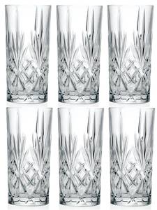 Highball-Glas Moy 6er Set Glas - 2 x 15 x 1 cm