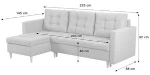 Ecksofa Oslo Beige