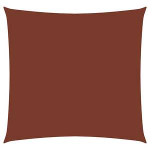 Voile solaire 3016494-4 Brun rouge - 600 x 600 cm