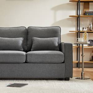 4-Sitzer Sofa Mercury Ⅷ Grau - Holzwerkstoff - Metall - Textil - Holzart/Dekor - Holz teilmassiv - 83 x 87 x 264 cm