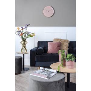 Horloge murale Plate Rose foncé