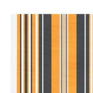 Tissu d'auvent de remplacement 3007858 Noir - Orange - 345 x 430 cm