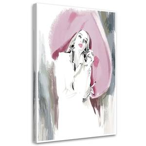 Wandbild Junge Mode Glamour Frau 40 x 60 cm