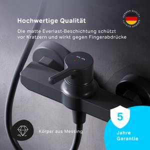 AM.PM Duscharmatur Wasserhahn Bad Schwarz