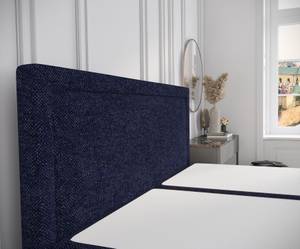 Boxspringbett Tribeca Blau - Breite: 200 cm