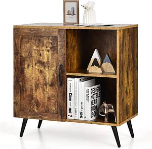 Vintage Sideboard Braun - Holzwerkstoff - 40 x 78 x 76 cm