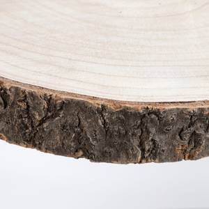 Beistelltisch Pia Braun - Metall - Massivholz - 29 x 14 x 29 cm